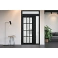 Front Exterior Prehung FiberGlass Door Frosted Glass / Manux 8312 Matte
