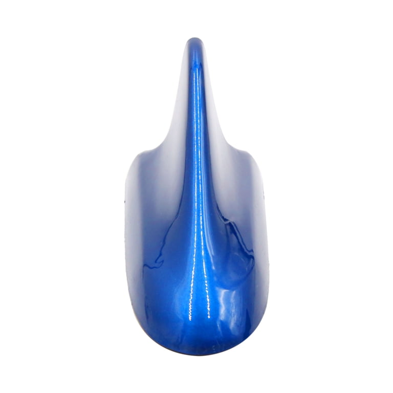 Unique Bargains Blue Vehicle Shark Fin Roof Decorative Antenna Car