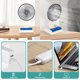 thumbnail image 3 of Bewildely Ventilador de refrigeración eléctrico ABS, Vintage, verano, 3 velocidades, estilo Simple, ajustable, 5V, funcionamiento silencioso, hogar, Electrodomésticos Bewildely HA081327-01B, 3 of 6