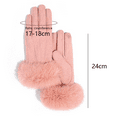 thumbnail image 2 of Winter gloves touch screen for texting warm lined cold weather gloves, 2 of 5