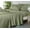 Sage, variant on Sheetsnthings Made in USA- Pure Cotton Sheet Set- Extra Deep Pockets (22-Inches) 608 Thread Count, Queen Size Bed Sheets, Beige