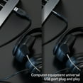 thumbnail image 3 of Lenovo Casque de Jeu Universel Rétractable Réglable Réduction de Bruit pour Chambre Salon Casque Vidéo Équipement de Jeu Type 2, 3 of 9