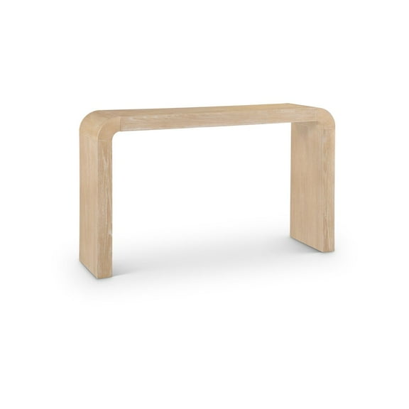 Meridian Furniture Toulon Natural Oak Veneer Console Table