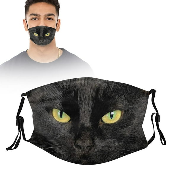 Riforla Funny Animal Face Reusable Washable with Tiger Cat Dog Monkey Pig Designs for Kids & Adults Face mask A