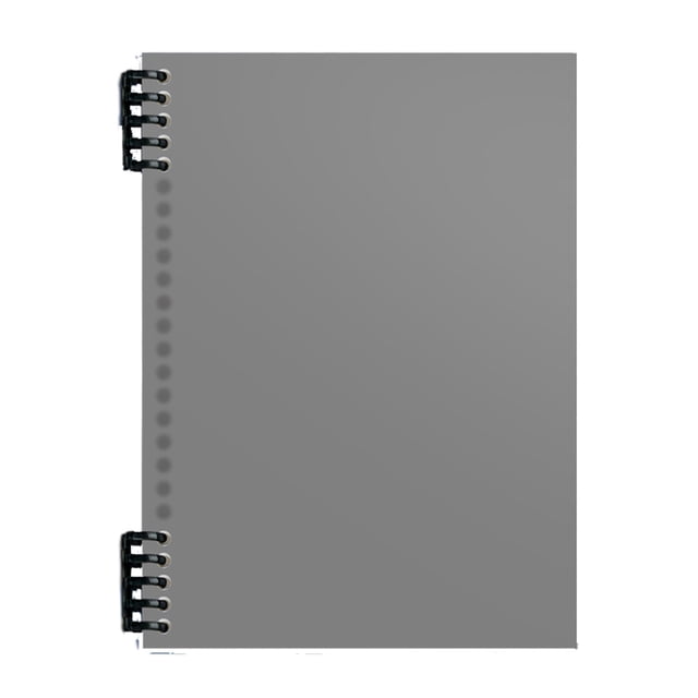 Coil Notebook, 2 Pcs A5 Thick Plastic Hardcover Ruled 5 Color 60 Sheets -120 Pages Journals For Study And Notes, Memo Notepads For Office School Travel.