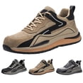 thumbnail image 4 of NOKIO Retro Hiking Sneakers for Men Comfy Breathable Summer Sport Shoes Wide Width Casual Running Shoes Trendy Versatile Athlet𝗂c Shoes with Durab𝗅e Soft Sole for Back to College, 4 of 7