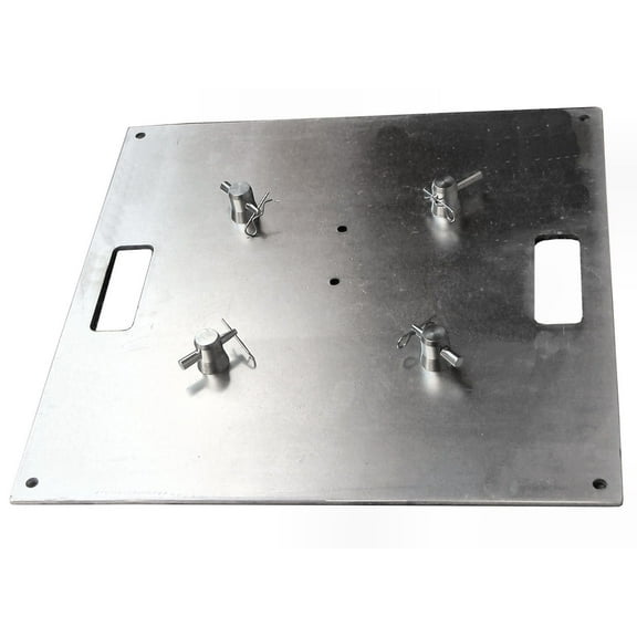 MR TRUSS BP3030 Universal Aluminum Base Plate 30" x 30" for 12" Square Truss