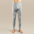 thumbnail image 2 of QLEICOM Thermal Underwear for Men,Thermal Pants Men,Men's Solid Color Thermal Underwear with Brushed Fleece Lining for Base Layer Warmth Winter Long Johns for All-Day Comfortable Under Your Clothes, 2 of 4