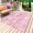 White Pink, variant on Grey Coastal Outdoor Rug for Patio/Deck/Porch, Non-Slip Large Area Rug 4 x 6 Ft, Summer Ocean Sea Waves Starfish Corals Indoor Outdoor Rugs Washable Area Rugs, Reversible Camping Rug Carpet Runner