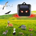 thumbnail image 2 of Solar Predator Control Light 4-Pack Outdoor Motion Activated Animal With Motion Sensor and Flashing Lights Scarer ler For Cat Dog Birds Foxes, 2 of 7