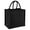 Black/Black, variant on Midi Jute Tote Bag