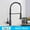 Matte Black, variant on Senlesen Matte Black Kitchen Sink Faucet Single Handle Pull Down Sprayer Mixer Tap