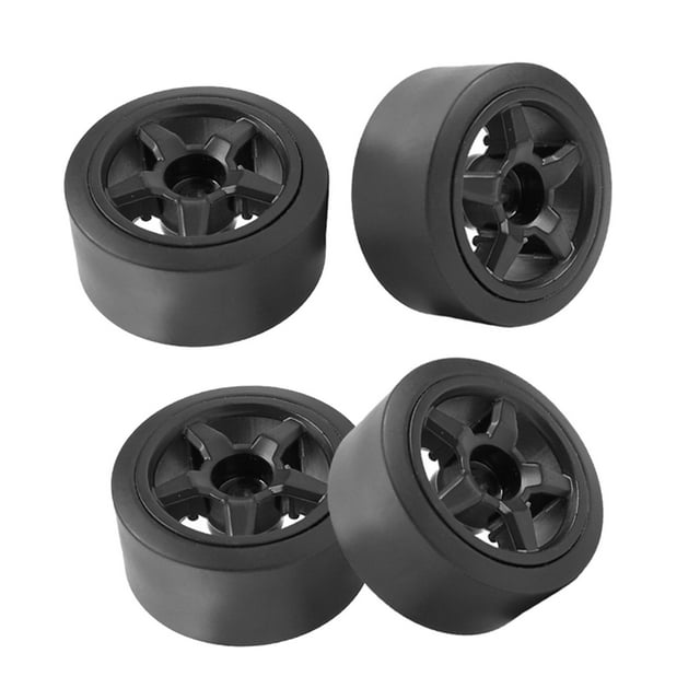 4 Pcs/set Roues et Pneus à 5 Rayons pour 1603 1604 1/16 Racing C