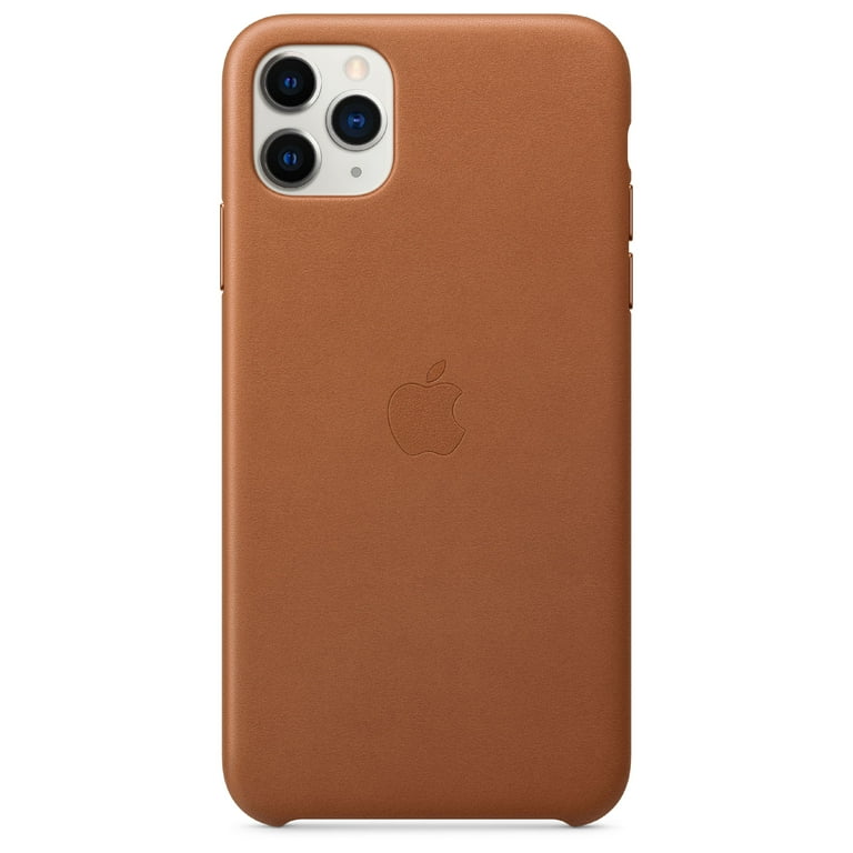 iPhone 11 Pro Max Leather Case - Saddle Brown - Walmart.com