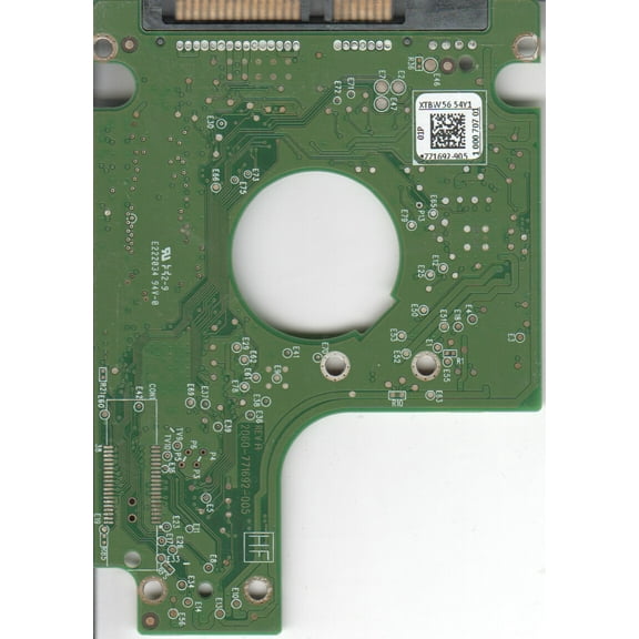 WD5000BPVT-23HXZT1, 771692-905 01P, WD SATA 2.5 PCB