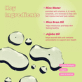 thumbnail image 4 of The Face Shop Rice Water Bright Trial Kit with Foaming Cleanser 30ml and Cleansing Oil 55ml, for All Skin Types, 1 Set, 4 of 9