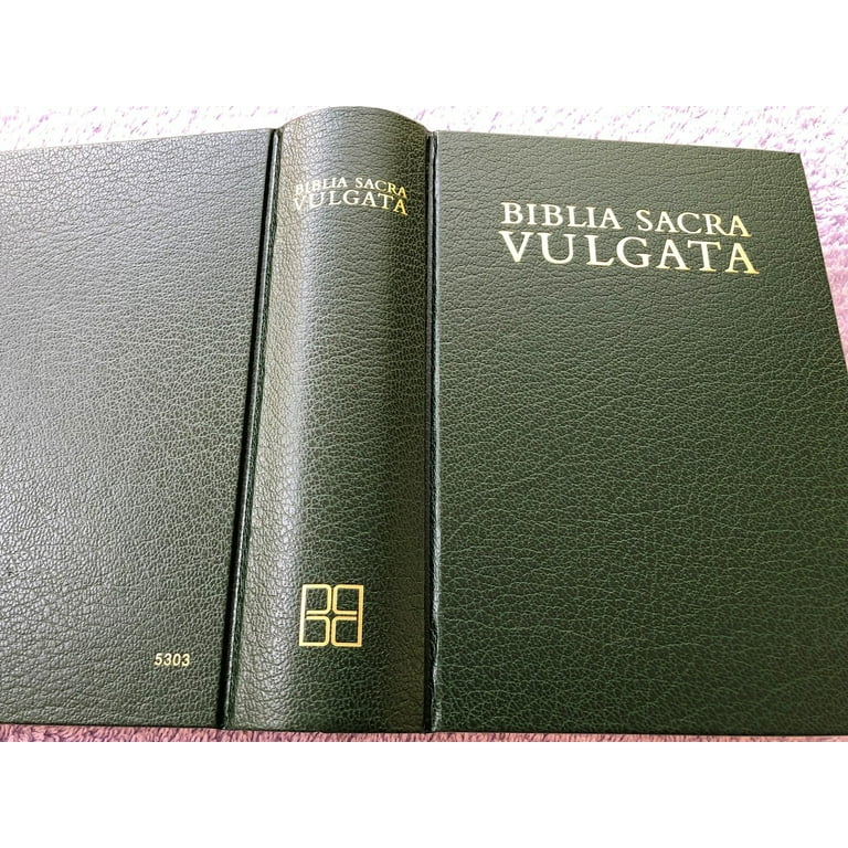 Free Shipping! Biblia Sacra Vulgata | Latin Edition Holy Free Shipping! Biblia Sacra Vulgata | Latin Edition Holy