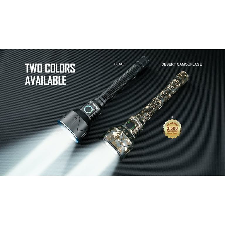 Olight Warrior Ultra 2500 High Lumens Tactical Flashlight... | Envío Gratis