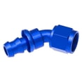 thumbnail image 1 of Red Horse Performance RHP2045-04-1 4AN 45 deg An-Jic Push Lock Hose End, Blue, 1 of 1
