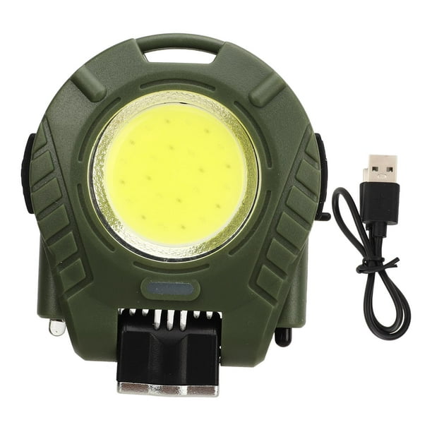 Lámpara LED con clip para sombrero con abridor de botellas COB llavero luz de trabajo para iluminación de emergencia para acampar al aire libre