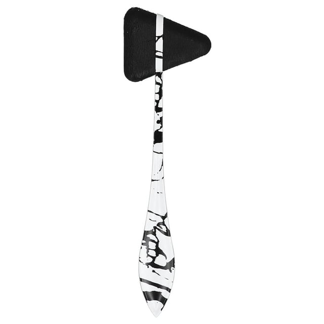 HUGFEGWE Percussion Reflex Hammer, Multi Functional Diagnostic Medical Neurological Reflex Hammer Handheld Diagnostic Massager Tool (Black) CJB91-75781