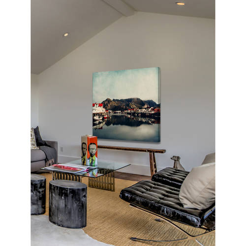 Marmont Hill "Mountain Living" by Ingrid Beddoes Painting Print on Wrapped Canvas