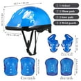 thumbnail image 2 of 21Pcs Protective Gear Set Adjustable Helmetand with Knee Elbow Wrist Safety Pads for Roller Scooter Skateboard Bicycle, 2 of 7