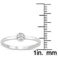 thumbnail image 5 of SuperJeweler 4 Diamond Promise Pave Ring in White Gold For Women, 5 of 6