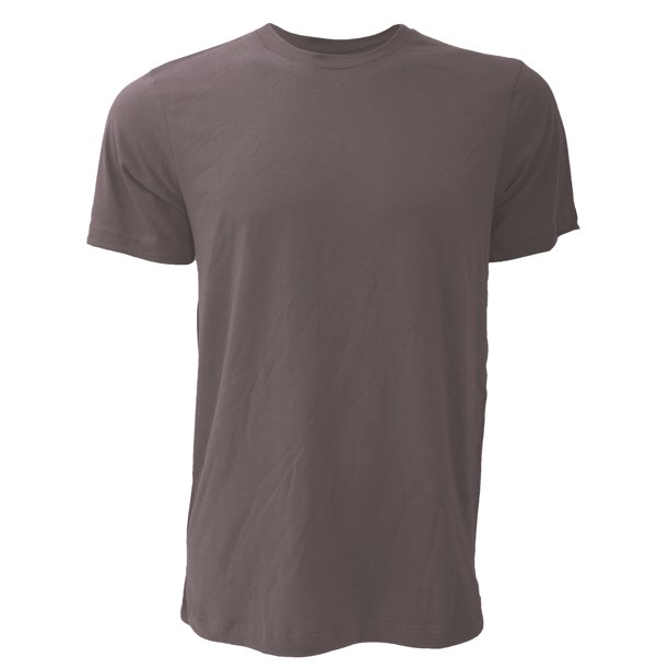 Canvas - Camiseta Básica de manga corta Unisex - Casual o Deporte/Gym Hombre/Mujer (Asfalto)