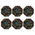 thumbnail image 2 of Disketp Play Game3 Funny Coasters,6 Pcs Leather Coasters With Holder, Perfect Housewarming Hostess Gifts,Protect Furniture From Water Marks Scratch And Damage, 2 of 9