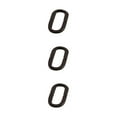 thumbnail image 4 of Ruiboury Metal Letters House Numbers Not Easy To Fade Easy To Install Metal House Number Plaque Iron Decoration Doorplate B17--O 3Set, 4 of 6