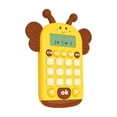 thumbnail image 1 of Calculadora matemática electrónica, juguete educativo preescolar para la escuela y el hogar. Amarillo, 1 of 7