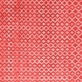 thumbnail image 1 of Ahgly Company Indoor Square Abstract Red Contemporary Area Rugs, 4' Square, 1 of 4