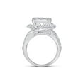 thumbnail image 3 of FB Jewels 14kt White Gold Princess Diamond Bridal Wedding Ring Band Set 3 Cttw Size 9, 3 of 3