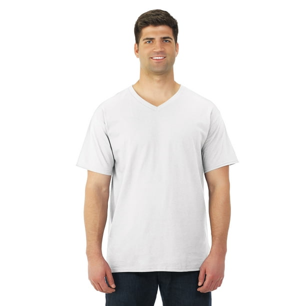 Original Hanes White T-shirt for men,Small, Women's Fashion, Tops, Shirts  on Carousell