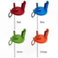 thumbnail image 4 of 4-Pack Soda Can Lids with Reusable Silicone Straws, Multi-Color Covers for Beverage Cans, 4 of 5