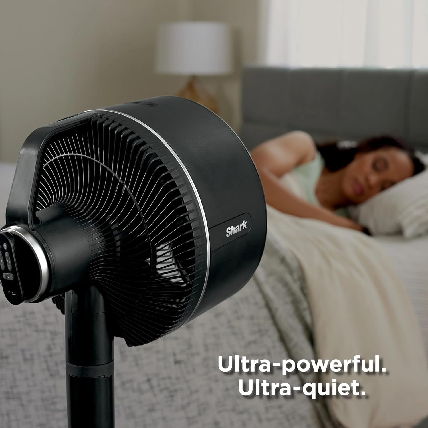Restored Shark R-UH205 FlexBreeze Indoor & Outdoor Fan with Pedestal & Tabletop, Portable, Remote, Quiet (Refurbished)
