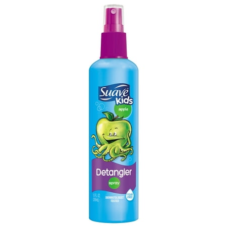 (2 Pack) Suave Kids Apple Detangler Spray, 10 oz (Best Hair Style For Kids)