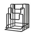 thumbnail image 2 of ZenCart 1/2Pcs Cutting Board Holder Pot Lid Rack 5 Grid Design Strong Load-bearing Kitchen Countertop Chopping Board Organizer Stand, 2 of 8