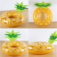 thumbnail image 2 of Colchón de aire inflable Anillo de natación gigante Piscina - 45 cm Piña Natación Animal Anillo de natación Colchón de aire Agua Fiesta en la playa Juguete Juguetes acuáticos Juguetes de verano Niños TUNC Sencillez, 2 of 5