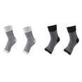 thumbnail image 1 of maskred 2pairs Anti Sprain Compression Stockings For anklebone Stability Pressure Anklebone Protection With Tough Weave white S/M, 1 of 6