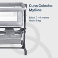 thumbnail image 2 of Cuna de Viaje Desmontable - Altura Ajustable de 6 Niveles - Tapiz Hipoalergénico - Para Recién Nacidos hasta 9 Kg Bebesit  Bassinet, 2 of 9