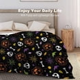 thumbnail image 5 of Yibo Food French Fries Hamburger Super Soft and Cozy Flannel Blanket for Kids All Seasons Blanket for Home Decoration Couch Sofa for Small for Boys Girls, 5 of 6