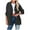 Black, variant on Lovskoo Women's Corduroy Shacket Shirt Jacket Casual Pockets Long Sleeve Casual Solid Coat Cardigan Blouse White