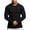 Black, variant on Qingpeng Men Long Sleeve Pullover T Shirts Casual Solid Round Neck Tee Shirts