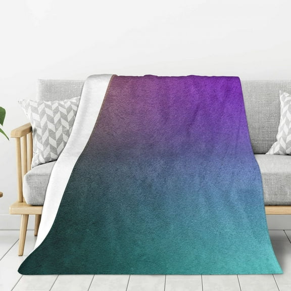 Fuzoiu vintage dark paint Print Flannel Throw Blanket,Light Weight Warm Decorative,Throw Blanket Cover for Sofa, Couch, Bedroom,Travel-60"x50"