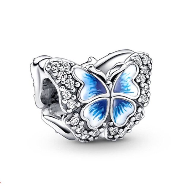 Pandora colgante de plata 925 Tiger Bear Winnie Disney Charm Love Charm pulsera