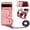 Pink, variant on Allytechgroup for Google Pixel 10 /10 Pro Case, Detachable Crossbody Shoulder Strap Cards Slots Large Space Zipper Wallet Pocket Case Cover for Google Pixel 10 /10 Pro Girls Women, Black