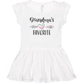 thumbnail image 3 of Inktastic Grandmas Favorite- Heart Grandchild Girls Toddler Dress, 3 of 5