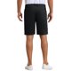 thumbnail image 3 of INSPIRAR CHIC Pantalones cortos formales de hombre con botón clásico de color sólido y cremallera para el Día del Padre 28 Negro, 3 of 6